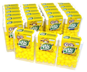 Tic Tac Mixers new Minions